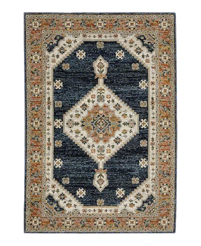Oriental Weavers Andorra 2281e Area Rug, 7'10 X 10'10 In Blue