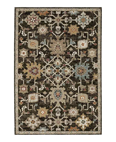 Oriental Weavers Andorra 2396b Area Rug, 6'7 X 9'6 In Brown