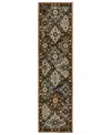 Oriental Weavers Andorra 2408a 2'3"x8' Runner Area Rug In Multi