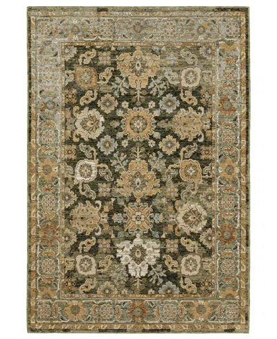 Oriental Weavers Andorra 2417b 3'3"x5'2" Area Rug In Green