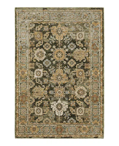 Oriental Weavers Andorra 2417b Area Rug, 3'3 X 5'2 In Green