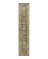 Oriental Weavers Andorra 2417b Runner Area Rug, 2'6 X 12' In Green
