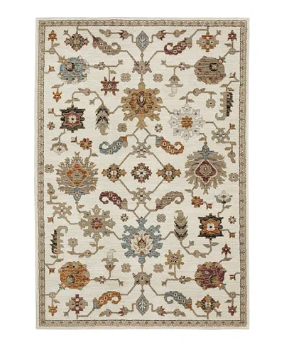 Oriental Weavers Andorra 2419b Area Rug, 3'3 X 5'2 In Ivory