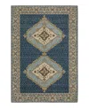 Oriental Weavers Andorra 2430a Area Rug, 5'3 X 7'3 In Blue