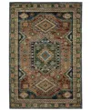 Oriental Weavers Andorra 2442a 1'10"x3'2" Area Rug In Brown