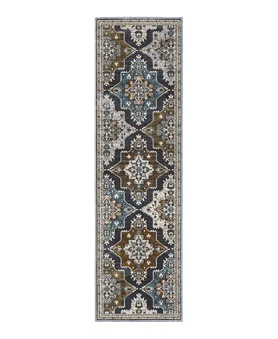 Oriental Weavers Ellington Ell07 Runner Area Rug, 2'3 X 7'6 In Multi