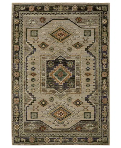 Oriental Weavers Andorra 2442d 1'10"x3'2" Area Rug In Gray