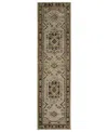 Oriental Weavers Andorra 2442d 2'3"x8' Runner Area Rug In Neutral