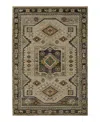 Oriental Weavers Andorra 2442d Area Rug, 6'7 X 9'6 In Grey