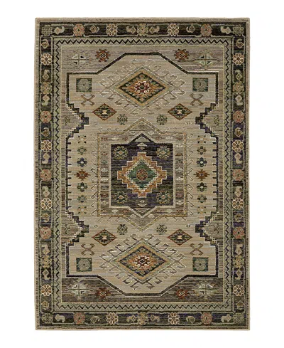 Oriental Weavers Andorra 2442d Area Rug, 6'7 X 9'6 In Grey