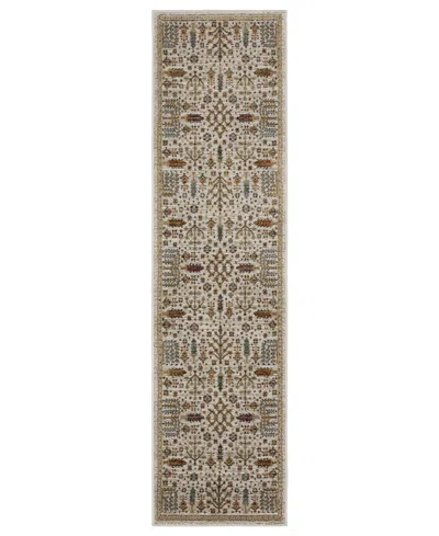 Oriental Weavers Andorra 2449b 2'3"x8' Runner Area Rug In Brown