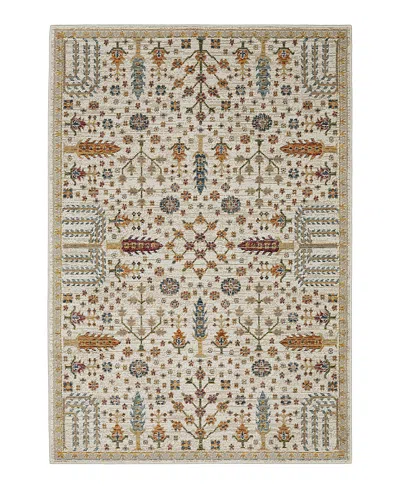 Oriental Weavers Andorra 2449b Area Rug, 6'7 X 9'6 In Ivory