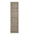 Oriental Weavers Andorra 2449b Runner Area Rug, 2'3 X 8' In Ivory