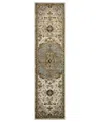 Oriental Weavers Andorra 2451b 2'3"x8' Runner Area Rug In Brown