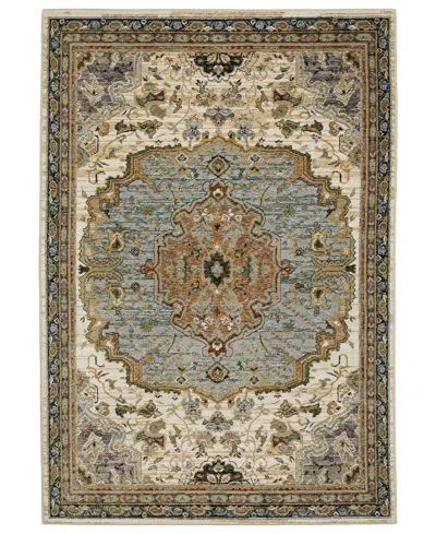 Oriental Weavers Andorra 2451b 7'10"x10'10" Area Rug In Brown