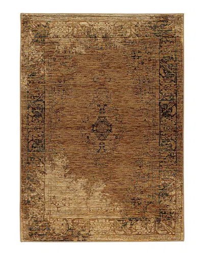 Oriental Weavers Andorra 6845d Area Rug, 3'3 X 5'2 In Gold/brown