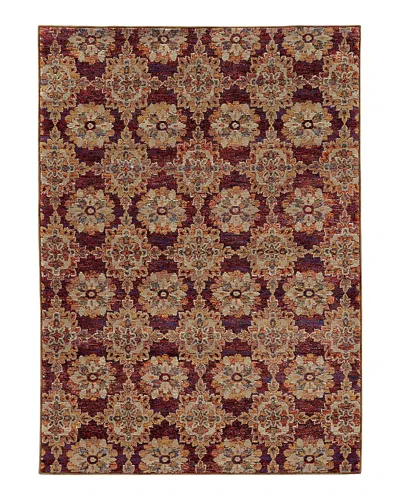 Oriental Weavers Andorra 6883 Area Rug, 3'3 X 5'2 In Red/gold