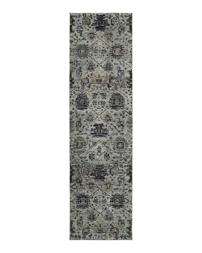 Oriental Weavers Andorra 7120a Runner Rug, 2'3 X 8' In Blue/navy