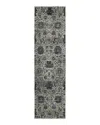 Oriental Weavers Andorra 7120a Runner Rug, 2'6 X 12' In Blue/navy