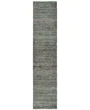 Oriental Weavers Andorra 7127a 2'6"x12' Runner Area Rug In Green