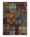 Oriental Weavers Andorra 7137a Area Rug, 6'7 X 9'6 In Multi/blue