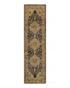 Oriental Weavers Andorra 7138b Runner Rug, 2'3 X 8' In Gold/gray