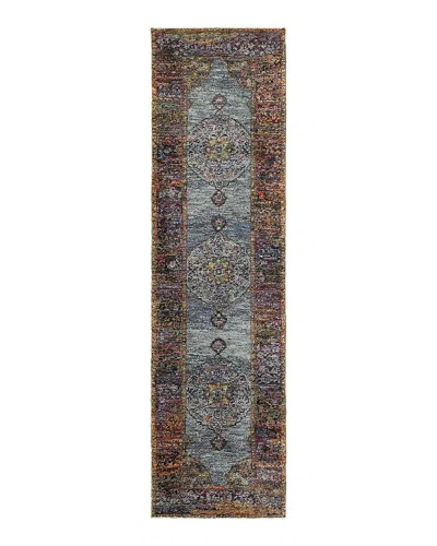Oriental Weavers Andorra 7139a Runner Rug, 2'3 X 8' In Gold/multi