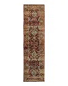 Oriental Weavers Andorra 7154a Runner Rug, 2'6 X 12' In Red/gold