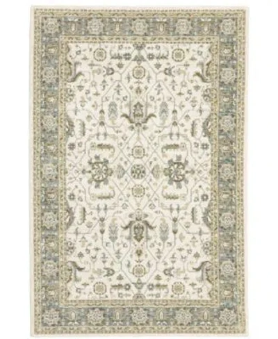 Oriental Weavers Andorra 9537p Rug Collection In White