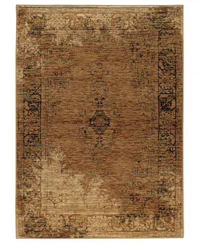 Oriental Weavers Andorra Cava 3'3" X 5'2" Area Rug In Gold