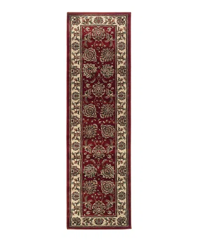 Oriental Weavers Ariana 117c Runner Area Rug 2'3 X 7'9 In Red