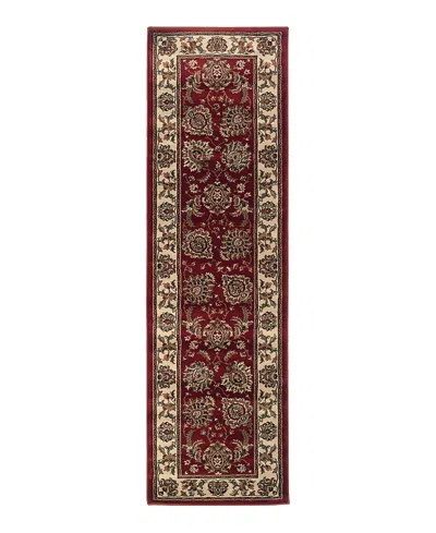 Oriental Weavers Ariana 117c Runner Area Rug 2'7 X 9'4 In Red