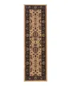 Oriental Weavers Ariana 130/7 Runner Area Rug 2'3 X 7'9 In Brown