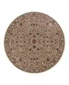 Oriental Weavers Ariana 172w Round Area Rug 6'0 X 6'0 In Brown