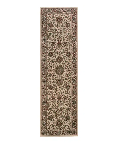 Oriental Weavers Ariana 172w Runner Area Rug 2'7 X 9'4 In White