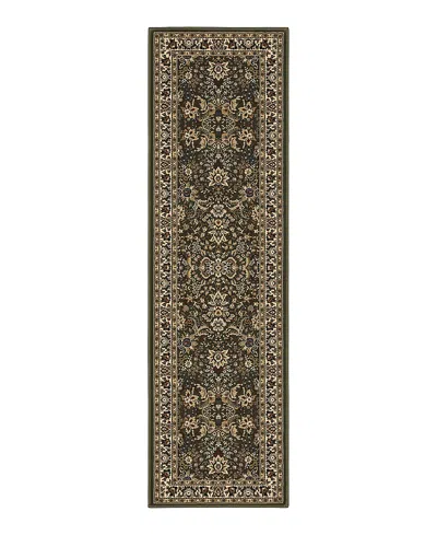 Oriental Weavers Ariana 213g Runner Area Rug 2'7 X 9'4 In Green
