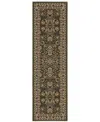 Oriental Weavers Ariana 213g8 2'3"x7'9" Runner Area Rug In Brown