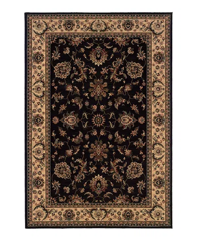 Oriental Weavers Ariana 311k Area Rug 7'10 X 11'0 In Black