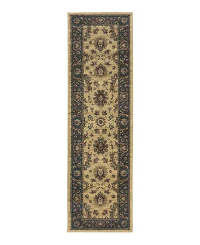 Oriental Weavers Ariana 311z Runner Area Rug 2'3 X 7'9 In Brown
