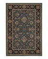 Oriental Weavers Ariana 623h Area Rug 7'10 X 11'0 In Gray
