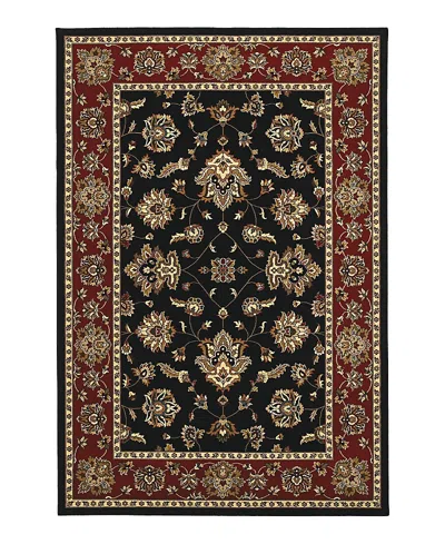 Oriental Weavers Ariana 623m Area Rug 5'3 X 7'9 In Black
