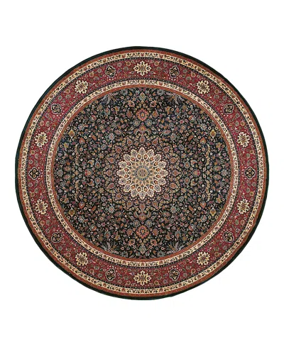 Oriental Weavers Ariana 95b Round Area Rug 6'0 X 6'0 In Brown