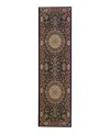 Oriental Weavers Ariana 95b Runner Area Rug 2'7 X 9'4 In Multi