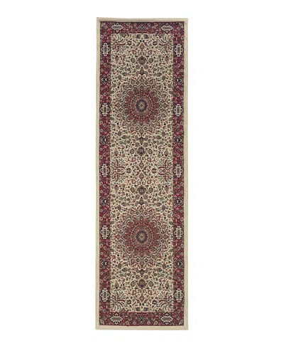 Oriental Weavers Ariana 95j Runner Area Rug 2'7 X 9'4 In White