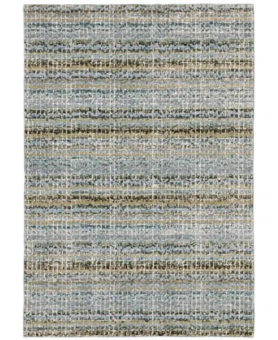 Oriental Weavers Atlas 747b 1'10" X 3'2" Area Rug In Gray