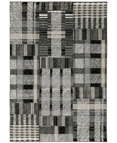 Oriental Weavers Atlas 752c0 1'10"x3'2" Area Rug In Black