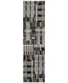 Oriental Weavers Atlas 752c0 2'6"x12' Runner Area Rug In Gray