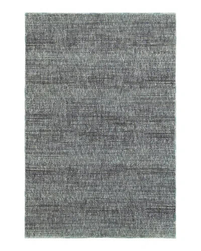 Oriental Weavers Atlas 8033 Area Rug, 6'7 X 9'6 In Blue/gray