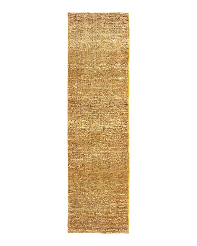 Oriental Weavers Atlas 8033 Runner Rug, 2'3 X 8' In Gold/yellow