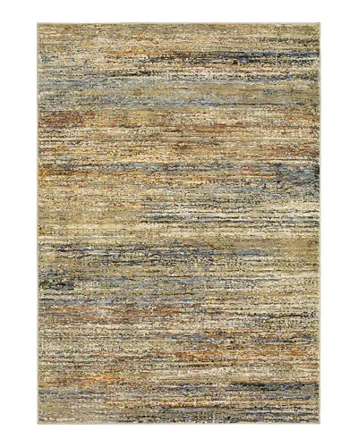 Oriental Weavers Atlas 8037 Area Rug, 1'10 X 3'2 In Gold/green